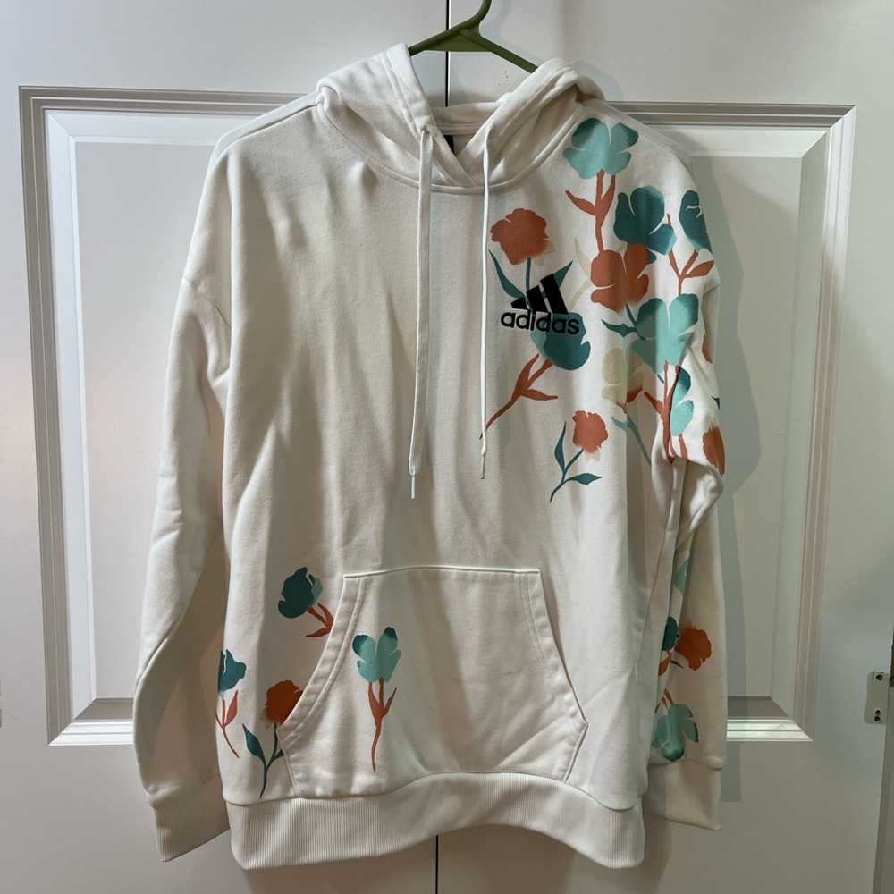 Adidas Primegreen White Hoodie